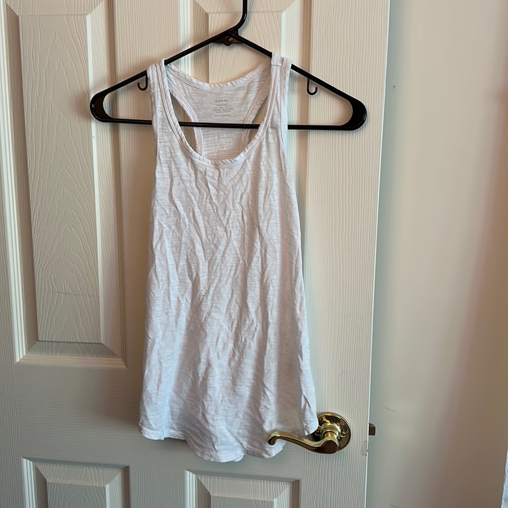 Kids relaxed razor back tank